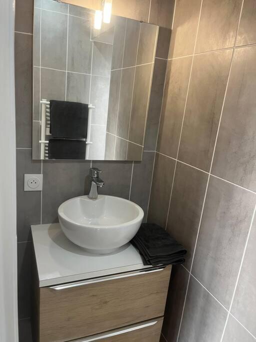 Verdi Studio Cosy Au Calme Parking Gratuit Chasse-sur-Rhone Bagian luar foto